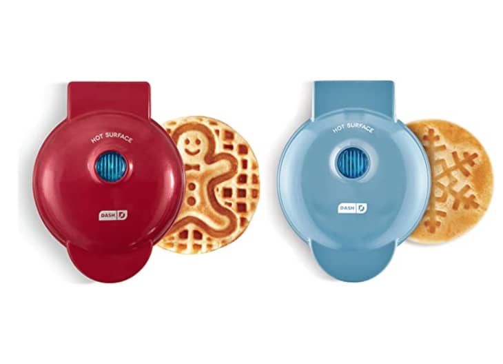 These Mini Waffle Makers Have Great Reviews on Amazon and Are Super Cute The Kitchn